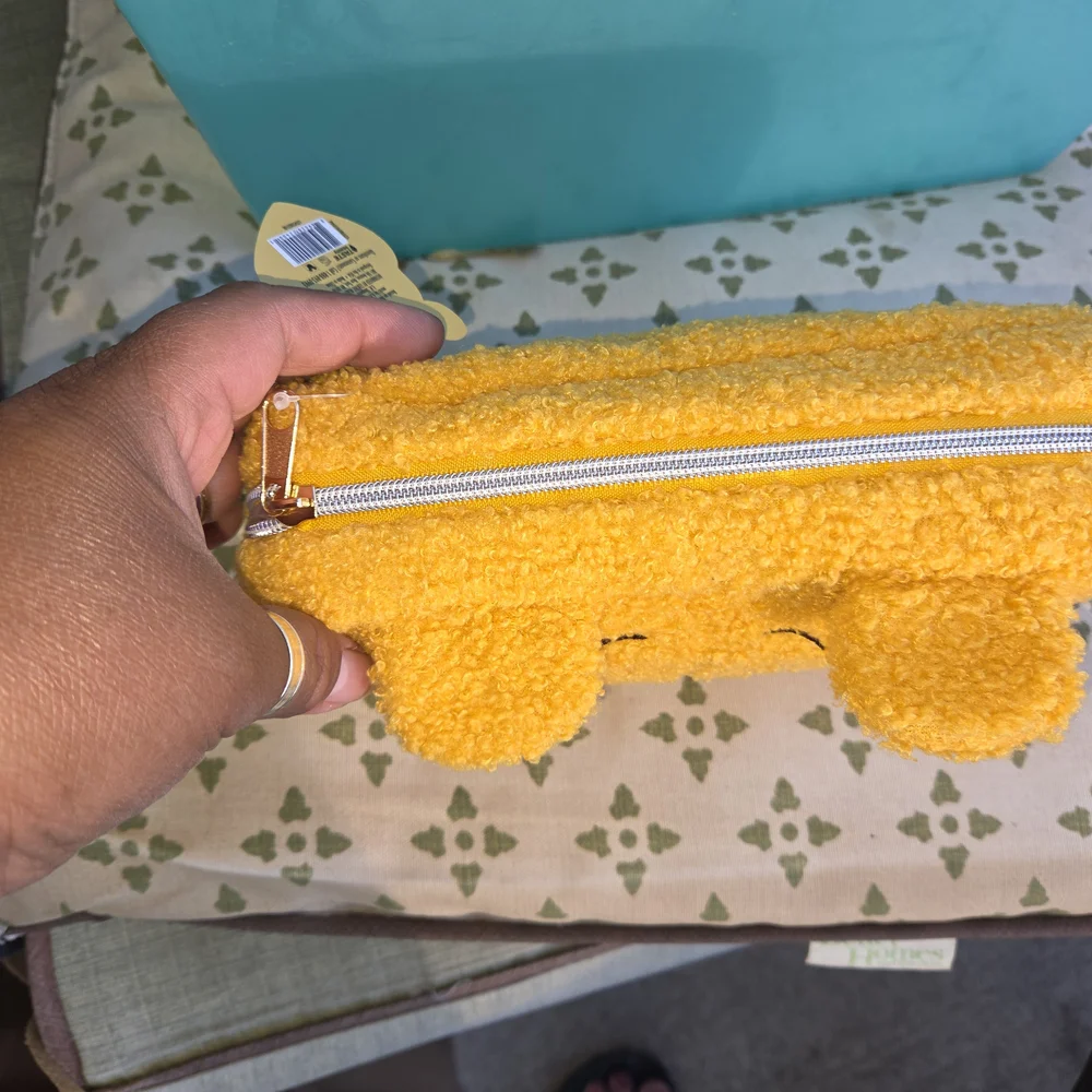 Disney Winnie the Pooh Yellow Cosmetic Bag